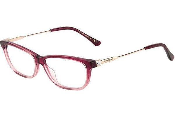 Glasögon Jimmy Choo JC342 7W5 Rektangulära Rosa