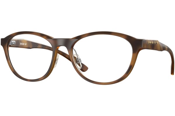 Glasögon Oakley Draw Up OX8057-02 Runda Havana