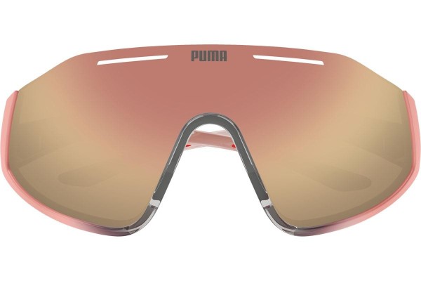 Solglasögon Puma PU0358S 004 Enkel Lins | Shield Kristall