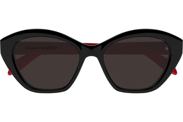 Solglasögon Alexander McQueen AM0355S 003 Cat Eye Svart