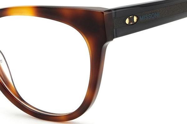 Glasögon M Missoni MMI0129 05L Cat Eye Havana