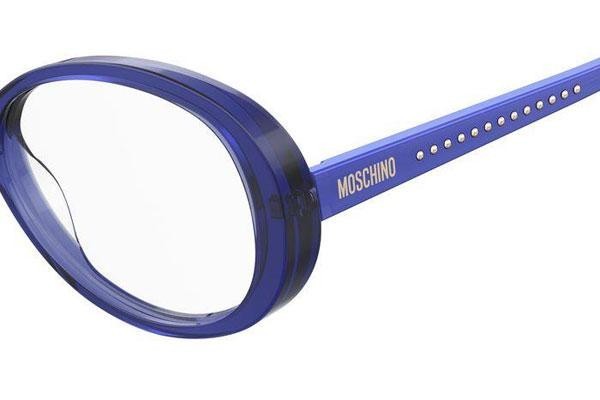 Glasögon Moschino MOS594 PJP Oval Blå