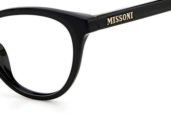 Glasögon Missoni MIS0031 807 Cat Eye Svart