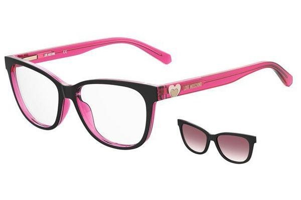 Glasögon Love Moschino MOL052/CS 3MR/3X Cat Eye Svart