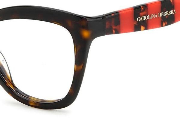 Glasögon Carolina Herrera HER0088 O63 Cat Eye Havana