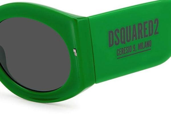 Solglasögon Dsquared2 D20071/S 1ED/IR Oval Grön