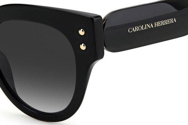 Solglasögon Carolina Herrera CH0008/S 807/9O Cat Eye Svart