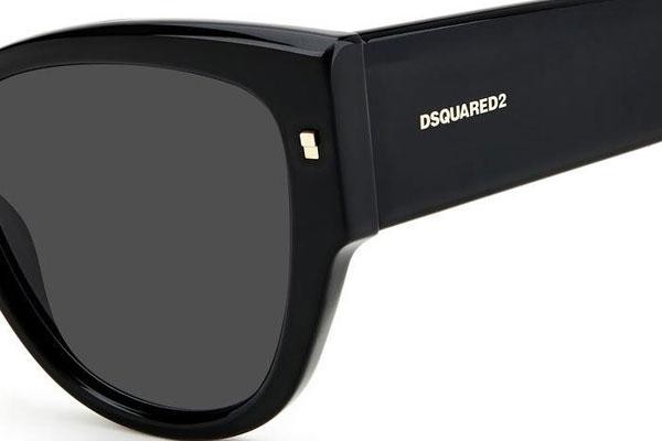 Solglasögon Dsquared2 D20016/S 2M2/IR Cat Eye Svart