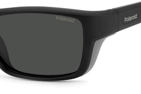 Solglasögon Polaroid PLD7046/S 08A/M9 Polarized Rektangulära Svart