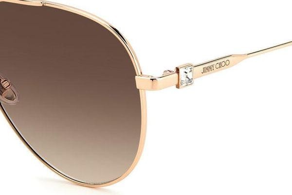 Solglasögon Jimmy Choo OLLY/S DDB/HA Pilot Guld