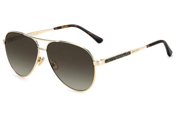 Solglasögon Jimmy Choo JIMENA/S 06J/HA Pilot Guld