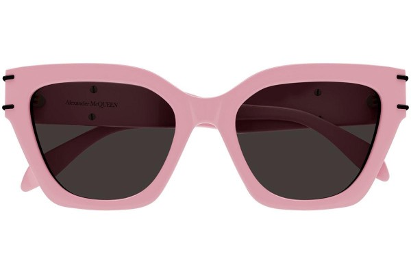 Solglasögon Alexander McQueen AM0398S 005 Fyrkantig Rosa