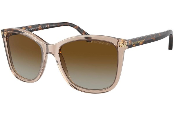 Solglasögon Emporio Armani EA4060 5850T5 Polarized Fyrkantig Beige