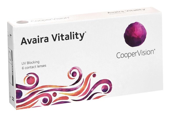 Kontaktlinser Månadsvis  Avaira Vitality (6 linser)