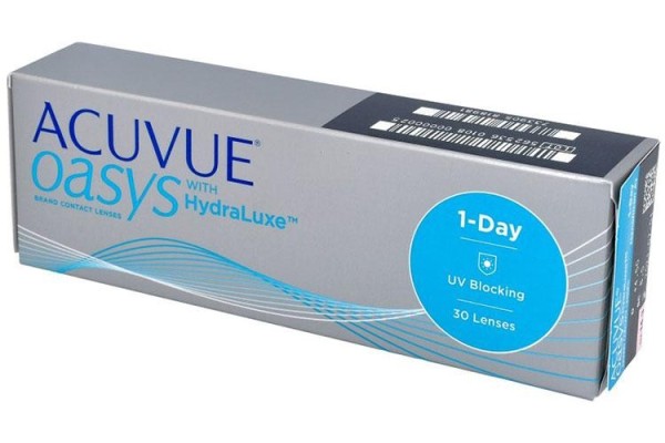 Kontaktlinser Daglig  Acuvue Oasys 1-Day med Hydraluxe-teknologi (30 linser)