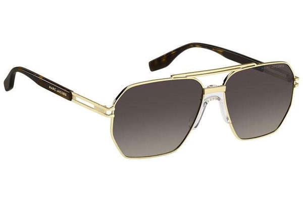 Solglasögon Marc Jacobs MARC748/S 06J/HA Fyrkantig Guld