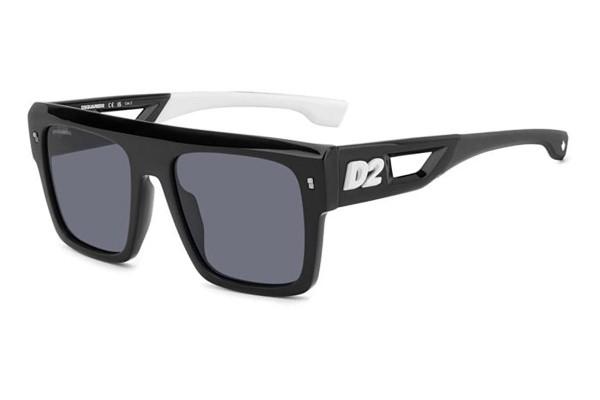 Solglasögon Dsquared2 D20127/S 80S/IR Flat Top Svart