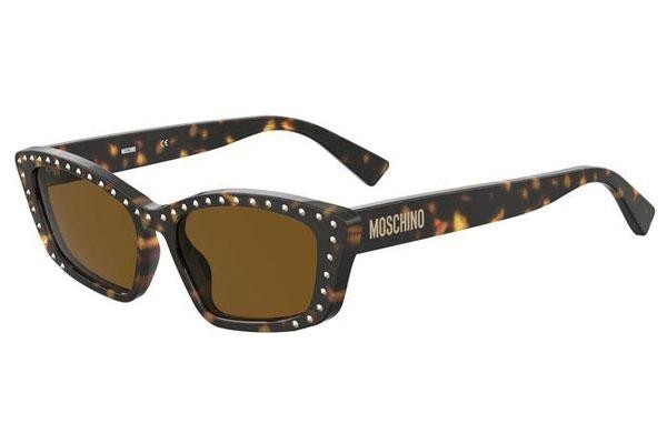 Solglasögon Moschino MOS091/S 086/70 Cat Eye Havana