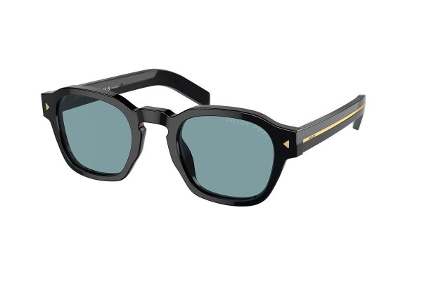 Solglasögon Prada PRA16S 16K04D Polarized Oval Svart