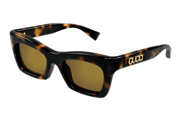 Solglasögon Gucci GG1773S 015 Cat Eye Havana