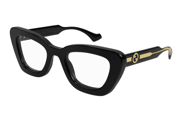 Glasögon Gucci GG1555O 001 Cat Eye Svart