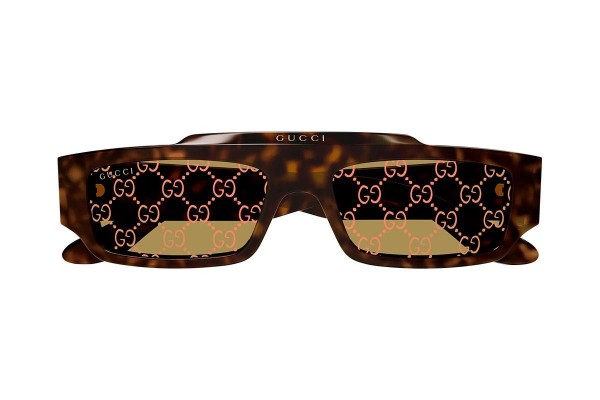 Solglasögon Gucci GG1592S 002 Fyrkantig Havana