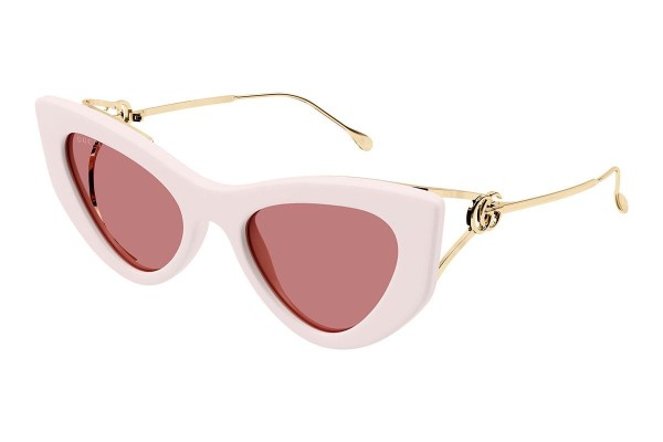 Solglasögon Gucci GG1565S 003 Cat Eye Rosa