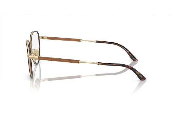 Glasögon Giorgio Armani AR5137J 3002 Runda Guld