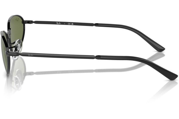 Solglasögon Ray-Ban RB3734 002/B1 Oval Svart