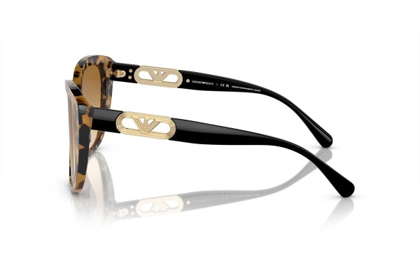 Solglasögon Emporio Armani EA4214U 60593B Cat Eye Havana