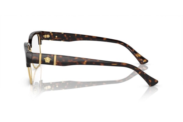 Glasögon Versace VE3348 108 Browline Havana