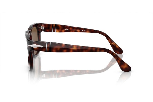 Solglasögon Persol PO3333S 24/57 Polarized Fyrkantig Havana