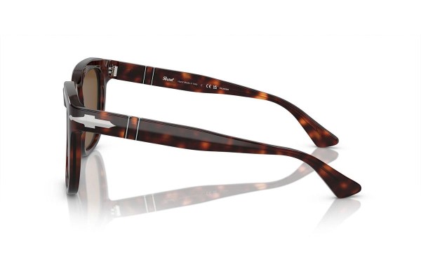 Solglasögon Persol PO3323S 24/57 Polarized Fyrkantig Havana