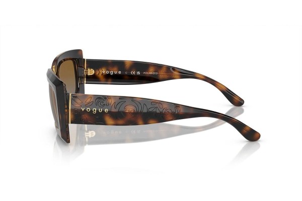 Solglasögon Vogue Eyewear VO5526S W656T5 Polarized Rektangulära Havana