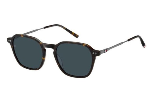 Solglasögon Tommy Hilfiger TH2132/S 086/KU Rektangulära Havana