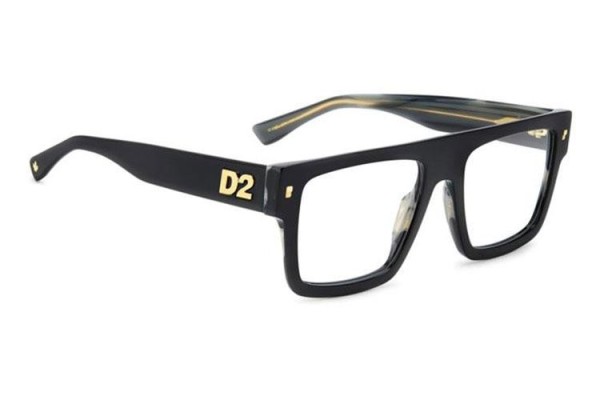 Glasögon Dsquared2 D20147 37N Flat Top Svart