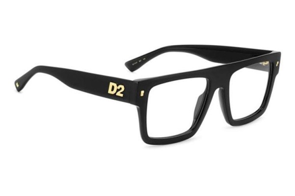 Glasögon Dsquared2 D20147 807 Flat Top Svart