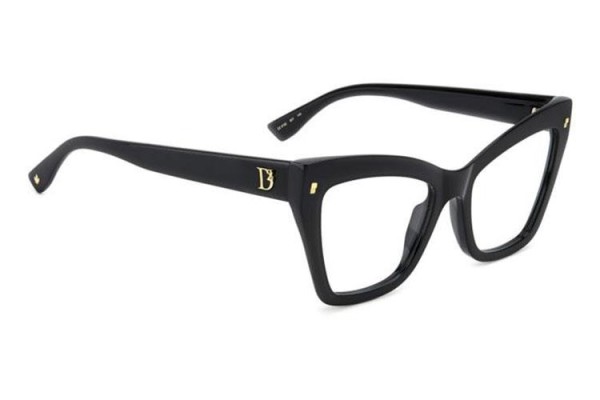 Glasögon Dsquared2 D20152 807 Cat Eye Svart