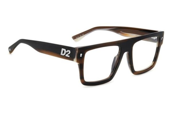 Glasögon Dsquared2 D20147 EX4 Flat Top Brun