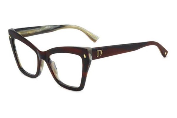 Glasögon Dsquared2 D20152 K4G Cat Eye Röd