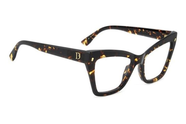 Glasögon Dsquared2 D20152 086 Cat Eye Havana