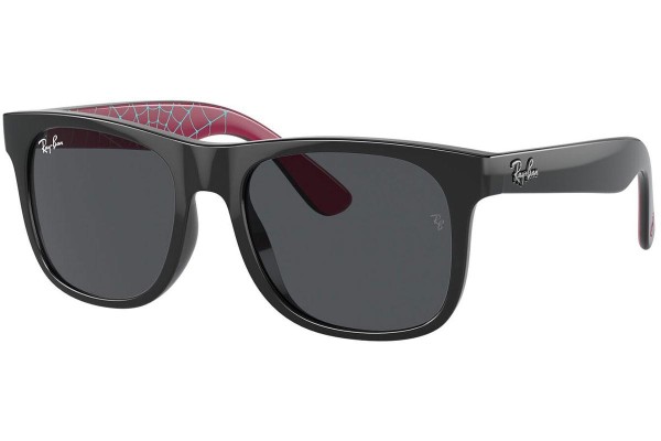 Solglasögon Ray-Ban Junior Marvel Collection RJ9069SF 716787 Fyrkantig Svart