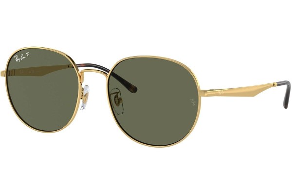 Solglasögon Ray-Ban RB3727D 001/9A Polarized Runda Guld