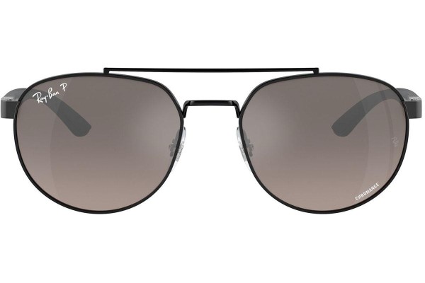 Solglasögon Ray-Ban RB3736CH 002/5J Polarized Rektangulära Svart