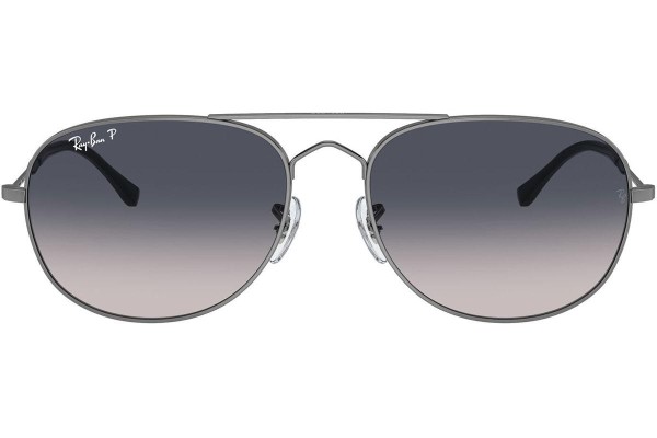 Solglasögon Ray-Ban RB3735 004/78 Polarized Pilot Grå