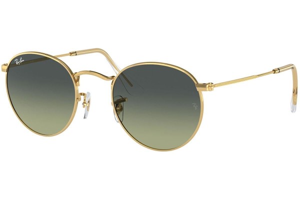 Solglasögon Ray-Ban Round Metal RB3447 001/BH Runda Guld