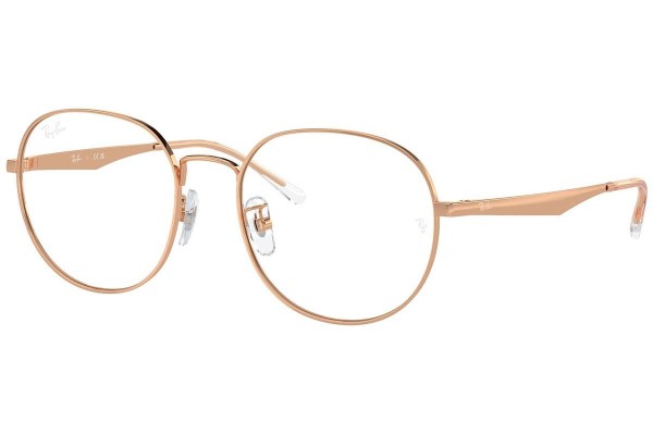 Glasögon Ray-Ban RX6517D 3094 Runda Guld