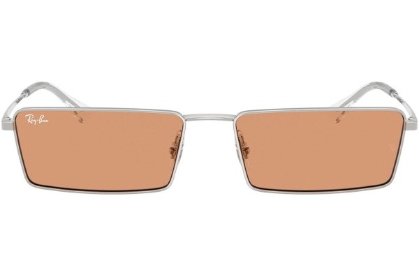 Solglasögon Ray-Ban RB3741 003/7 Rektangulära Silver