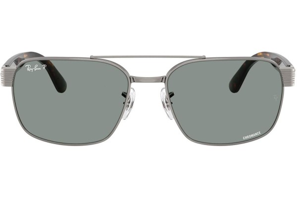 Solglasögon Ray-Ban RB3751CH 004/3R Polarized Fyrkantig Silver