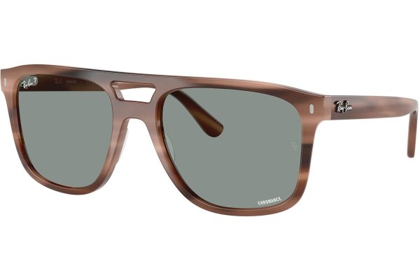 Solglasögon Ray-Ban RB2213CH 1423O9 Polarized Fyrkantig Brun